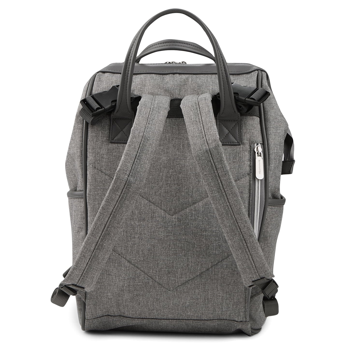 Bananafish Midi Back Pack-Light Gray